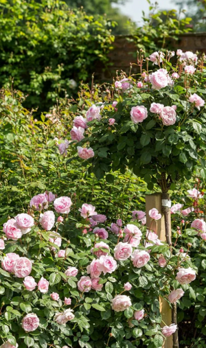 David Austin Olivia - English garden rose bush in 3ltr pot - Cambridge Bee
