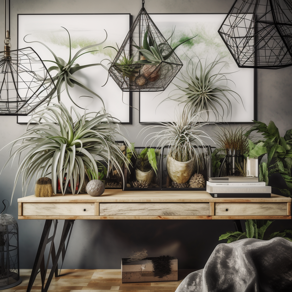 Advice on selecting the right air plants for different rooms in the home