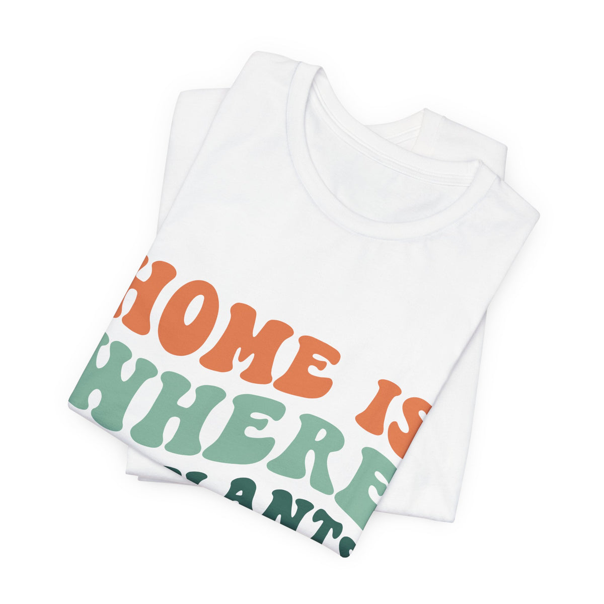 Home is Where My Plants Are, Groovy T-Shirt, Plant Lover Gift, Gardener Shirt - Cambridge Bee